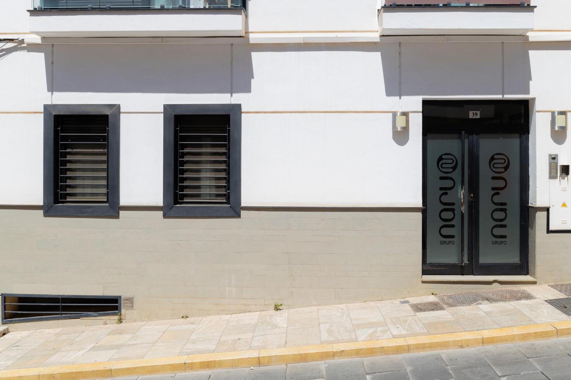 C56 - Studio With Amazing Terrace In The Centre Málaga Eksteriør billede